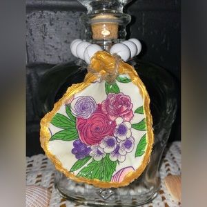 HANDMADE DECOUPAGE OYSTER SHELL 🦪DECOR.